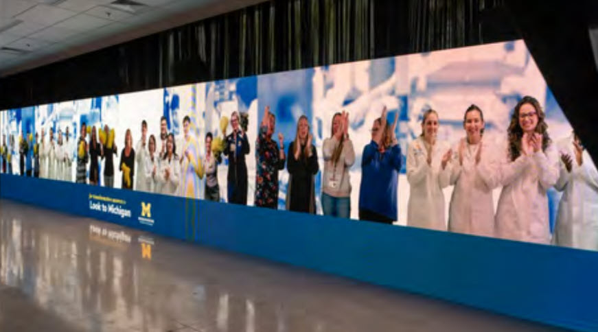 Nursing at Michigan Teams Highlighted in Campaign Clap Out Video